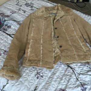Wilson’s leather suede coat